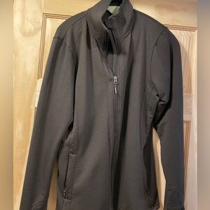 WoolX merino blend Finley jacket size L brown color is French Roast